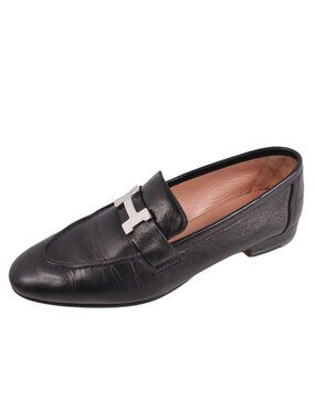Hermes Loafers Moccasins Business Shoes Logo Constanta Hermes mens loafers shoes - Gem main image 2